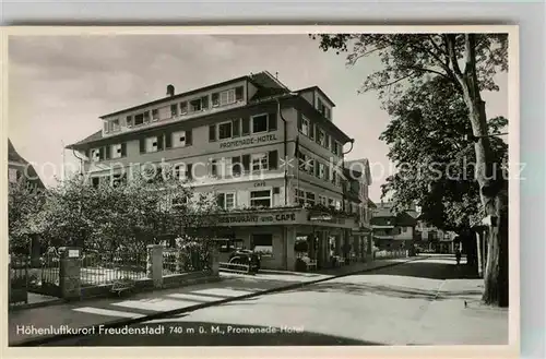 AK / Ansichtskarte Freudenstadt Promenade Hotel Kat. Freudenstadt
