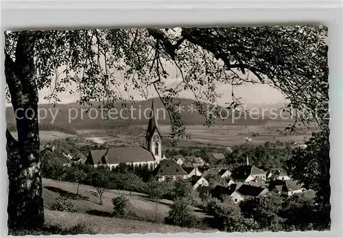 AK / Ansichtskarte Gailingen Kirche Panorama Kat. Gailingen am Hochrhein