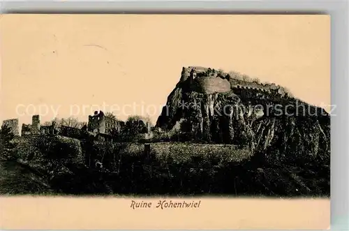 AK / Ansichtskarte Hohentwiel Ruine Kat. Singen (Hohentwiel)