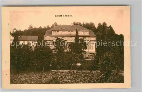 AK / Ansichtskarte Jordanbad Neuer Saalbau Kat. Biberach an der Riss