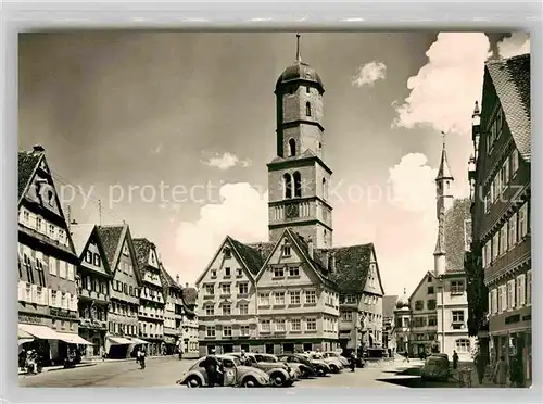 AK / Ansichtskarte Biberach Riss Marktplatz Kat. Biberach an der Riss