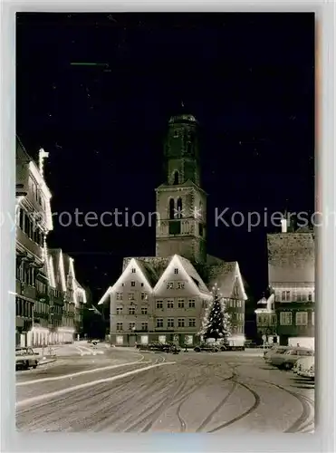 AK / Ansichtskarte Biberach Riss Marktplatz Kat. Biberach an der Riss