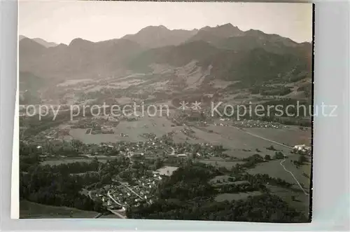 AK / Ansichtskarte Flintsbach Inn Luftaufnahme Alpen Kat. Flintsbach a.Inn