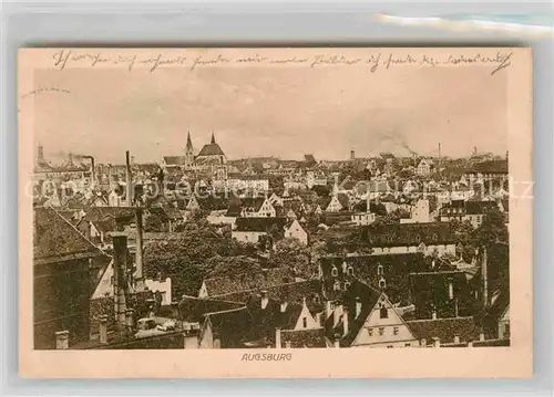 AK / Ansichtskarte Augsburg Panorama Kat. Augsburg