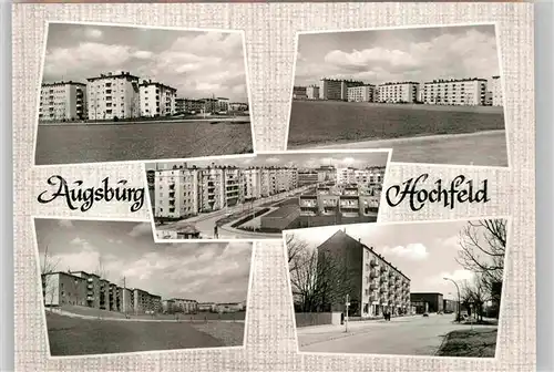 AK / Ansichtskarte Hochfeld Augsburg Wohnsiedlung Kat. Augsburg
