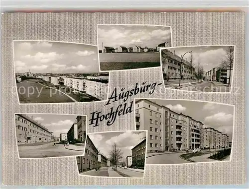 AK / Ansichtskarte Hochfeld Augsburg Wohnsiedlung  Kat. Augsburg