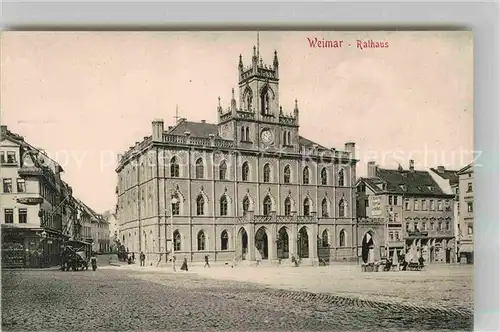 AK / Ansichtskarte Weimar Thueringen Rathaus Kat. Weimar