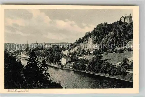 AK / Ansichtskarte Waldheim Sachsen Zschopau Panorama Kat. Waldheim Sachsen