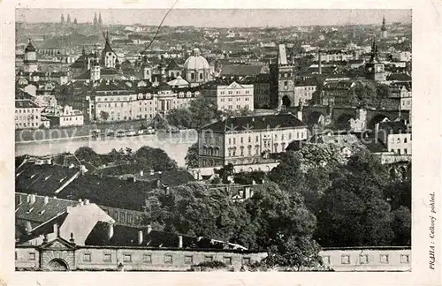 AK / Ansichtskarte Praha Prahy Prague Celkovy pohled Blick ueber die Stadt Kat. Praha