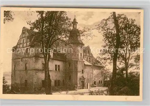 AK / Ansichtskarte Dornburg Saale Goetheschloss Renaissance Portal Kat. Dornburg Saale