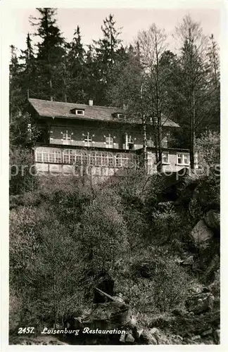 AK / Ansichtskarte Luisenburg Restaurant Kat. Wunsiedel