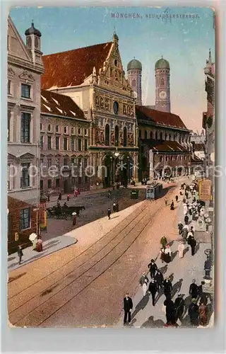 AK / Ansichtskarte Muenchen Neuhausserstrasse Kat. Muenchen