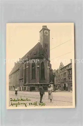 AK / Ansichtskarte Augsburg Sankt Jakobskirche Kat. Augsburg