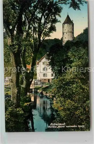 AK / Ansichtskarte Biberach Riss Weisser Turm Kat. Biberach an der Riss
