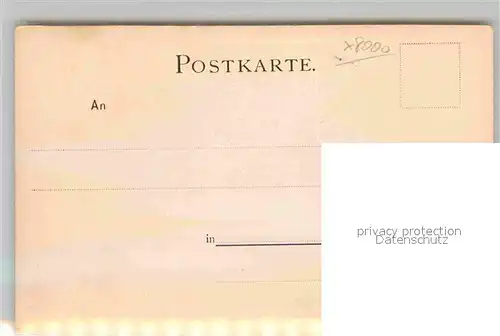 AK / Ansichtskarte Muenchen Hochwasser 1899 Prinzregentenbruecke  Kat. Muenchen