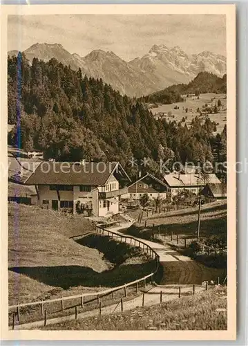 AK / Ansichtskarte Oberstdorf Konditorei Cafe Schachtner Kat. Oberstdorf