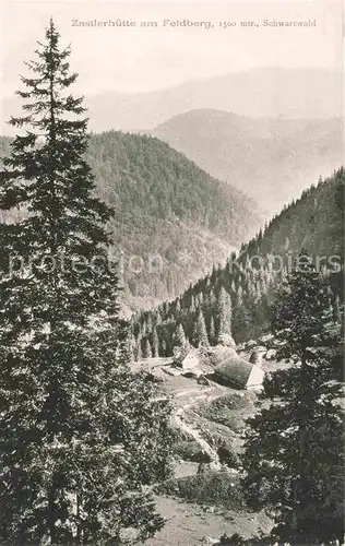 AK / Ansichtskarte Feldberg Schwarzwald Zastlerhuette Kat. Feldberg (Schwarzwald)