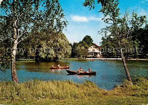 AK / Ansichtskarte Bad Woerishofen Terrassen Cafe und Strandbad Waldsee Kat. Bad Woerishofen