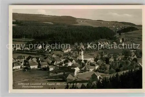 AK / Ansichtskarte Lenzkirch Panorama mit Kappel Kat. Lenzkirch