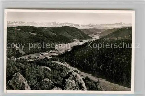 AK / Ansichtskarte Urberg Rasthaus Alpenblick Panorama Kat. Dachsberg