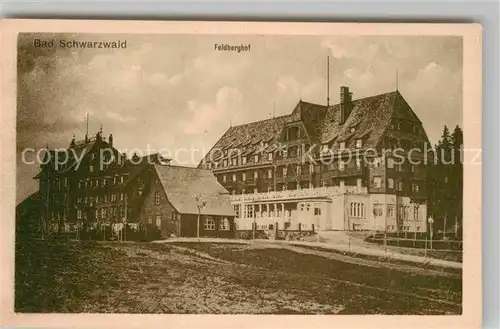 AK / Ansichtskarte Feldberg Schwarzwald Feldbergerhof Hotel Kat. Feldberg (Schwarzwald)