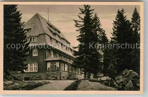 AK / Ansichtskarte Feldberg Schwarzwald Hotel und Kurhaus Hebelhof Kat. Feldberg (Schwarzwald)