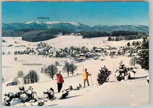 AK / Ansichtskarte Saig Schwarzwald Panorama mit Feldberg Kat. Lenzkirch