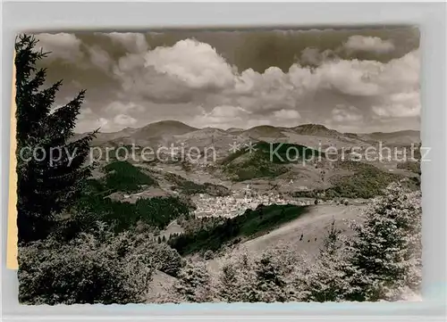 AK / Ansichtskarte Schoenau Schwarzwald Panorama  Kat. Schoenau im Schwarzwald