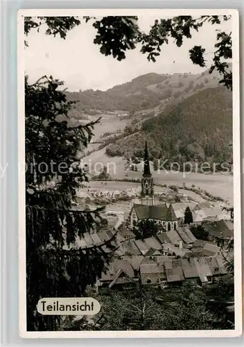 AK / Ansichtskarte Schoenau Schwarzwald Teilansicht  Kat. Schoenau im Schwarzwald