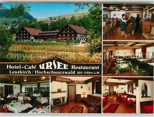AK / Ansichtskarte Lenzkirch Hotel Ursee Kat. Lenzkirch