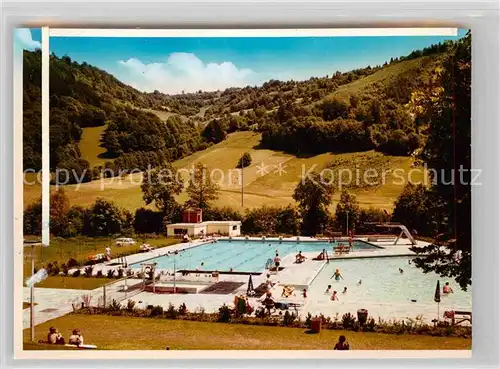 AK / Ansichtskarte Schoenau Schwarzwald Schwimmbad Kat. Schoenau im Schwarzwald