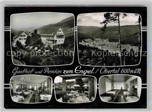 AK / Ansichtskarte Obertal Baiersbronn Gasthof zum Engel Kat. Baiersbronn