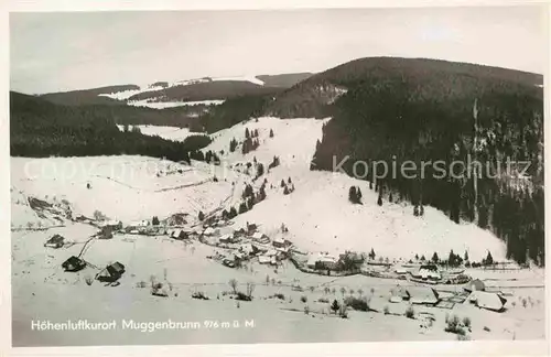 AK / Ansichtskarte Muggenbrunn Panorama Kat. Todtnau