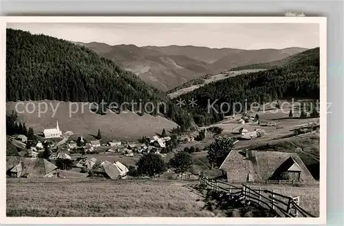 AK / Ansichtskarte Muggenbrunn Pension Altes Haus Panorama Kat. Todtnau