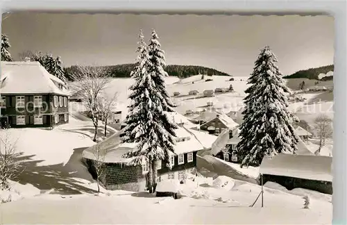 AK / Ansichtskarte Todtnauberg Teilansicht Kat. Todtnau