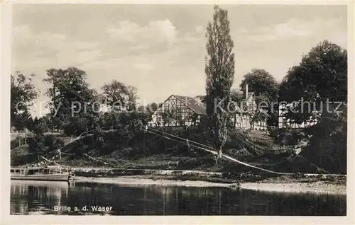 AK / Ansichtskarte Weserbergland Gasthaus Brille Oberweser