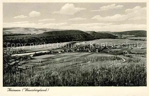 AK / Ansichtskarte Heinsen Weser Panorama Kat. Heinsen