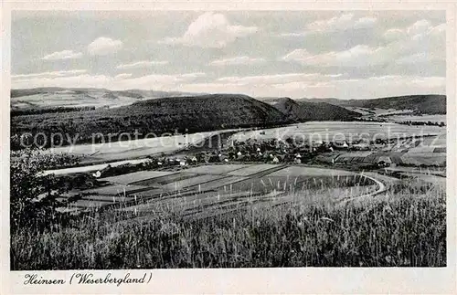 AK / Ansichtskarte Heinsen Weser Panorama Kat. Heinsen