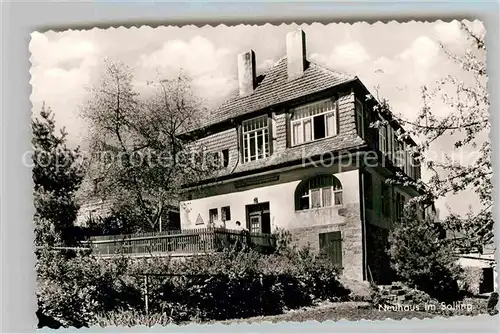 AK / Ansichtskarte Neuhaus Solling Wohnhaus Kat. Holzminden