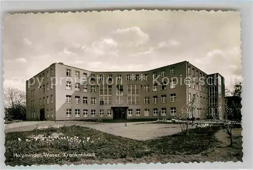 AK / Ansichtskarte Holzminden Weser Krankenhaus Kat. Holzminden