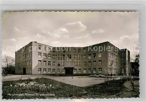 AK / Ansichtskarte Holzminden Weser Krankenhaus Kat. Holzminden