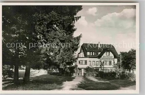 AK / Ansichtskarte Zwieselberg Freudenstadt Restaurant Pension Berta Kat. Freudenstadt