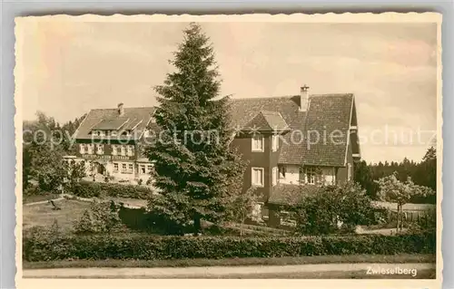 AK / Ansichtskarte Zwieselberg Freudenstadt Gasthof Pension Auerhahn Kat. Freudenstadt