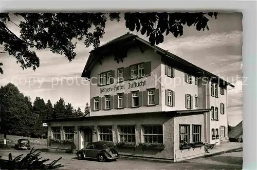 AK / Ansichtskarte Zuflucht Schmelzles Hoehenhotel