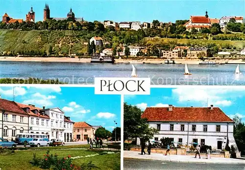 AK / Ansichtskarte Plock Panorama miasta Plac Gabriela Narutowicza Kawiarnia Zamkowa Kat. Plock