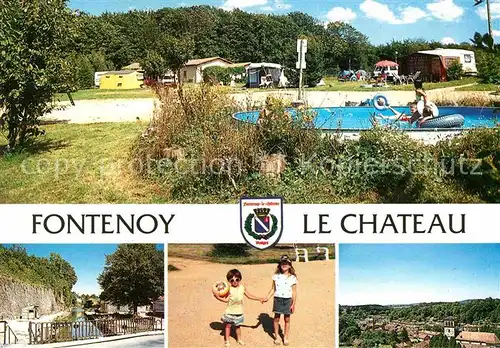 AK / Ansichtskarte Fontenoy le Chateau Camping Fontenoy Details Kat. Fontenoy le Chateau