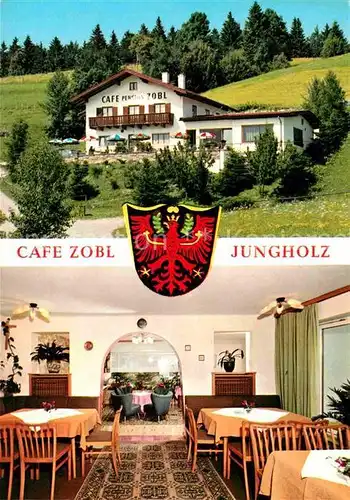 AK / Ansichtskarte Jungholz Tirol Cafe Zobl Gaststube Kat. Jungholz