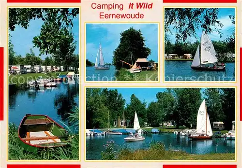 AK / Ansichtskarte Eernewoude Camping It Wiid Segelboote Kat. Friesland