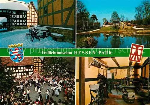 AK / Ansichtskarte Neu Anspach Freilichtmuseum Hessenpark Details Kat. Neu Anspach