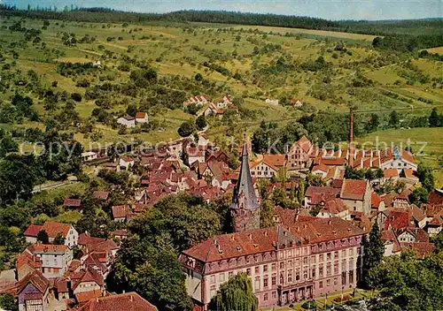 AK / Ansichtskarte Erbach Odenwald Fliegeraufnahme Schloss Kat. Erbach